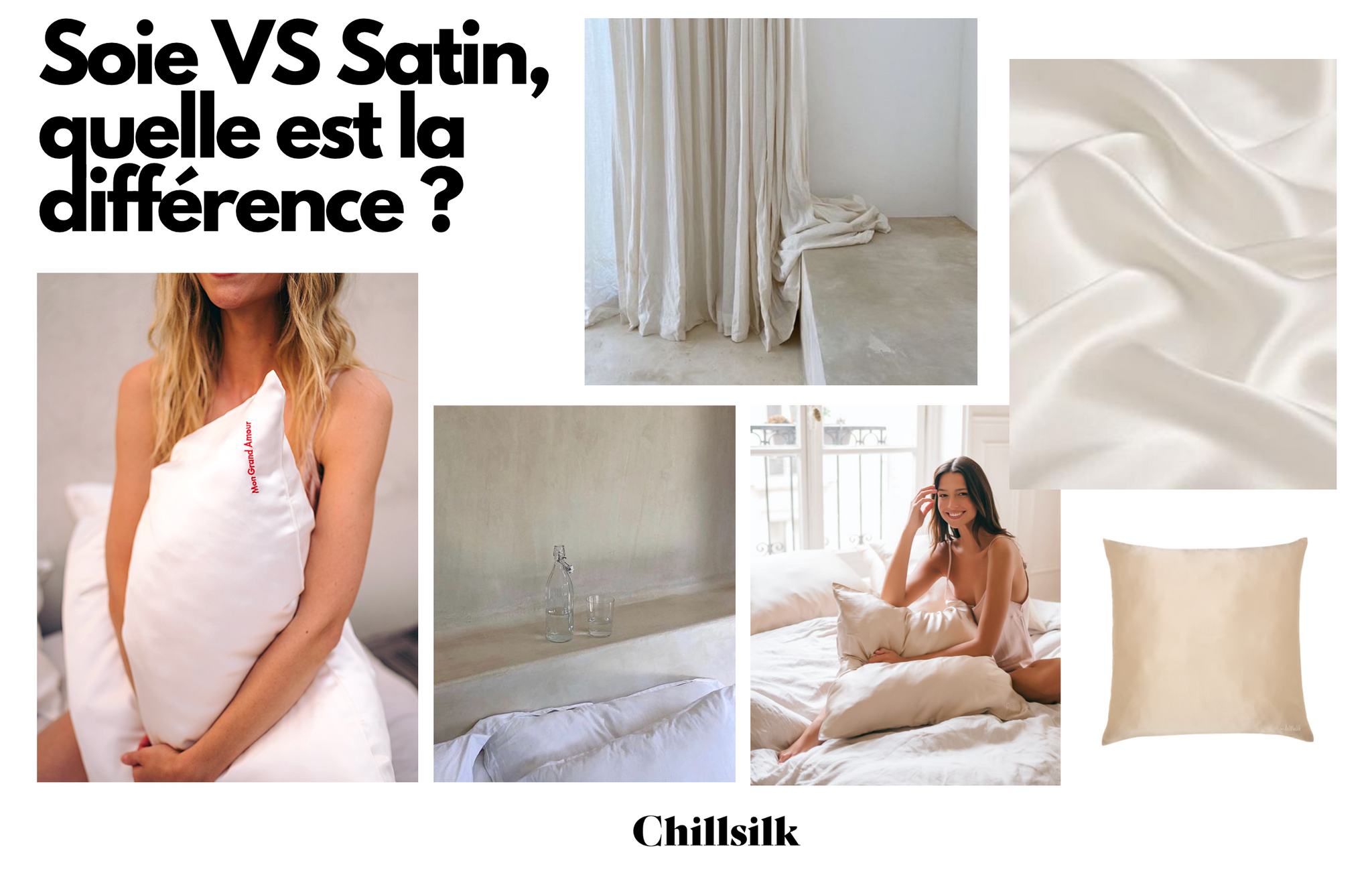 29 Septembre: Soie VS Satin, quelle est la différence ?