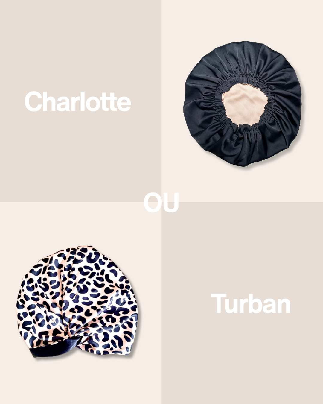 Charlotte ou turban en soie : lequel choisir pour tes cheveux ? Image