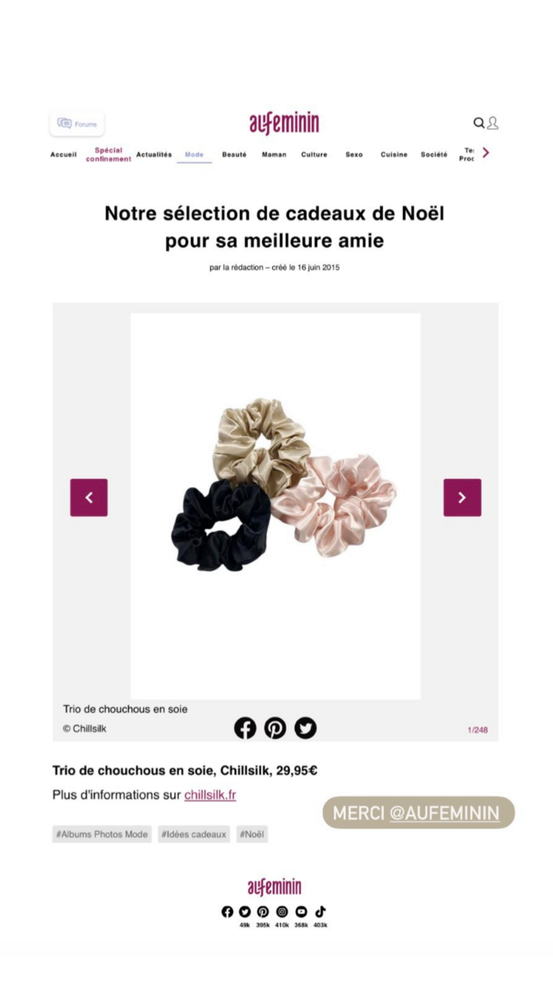 Au féminin