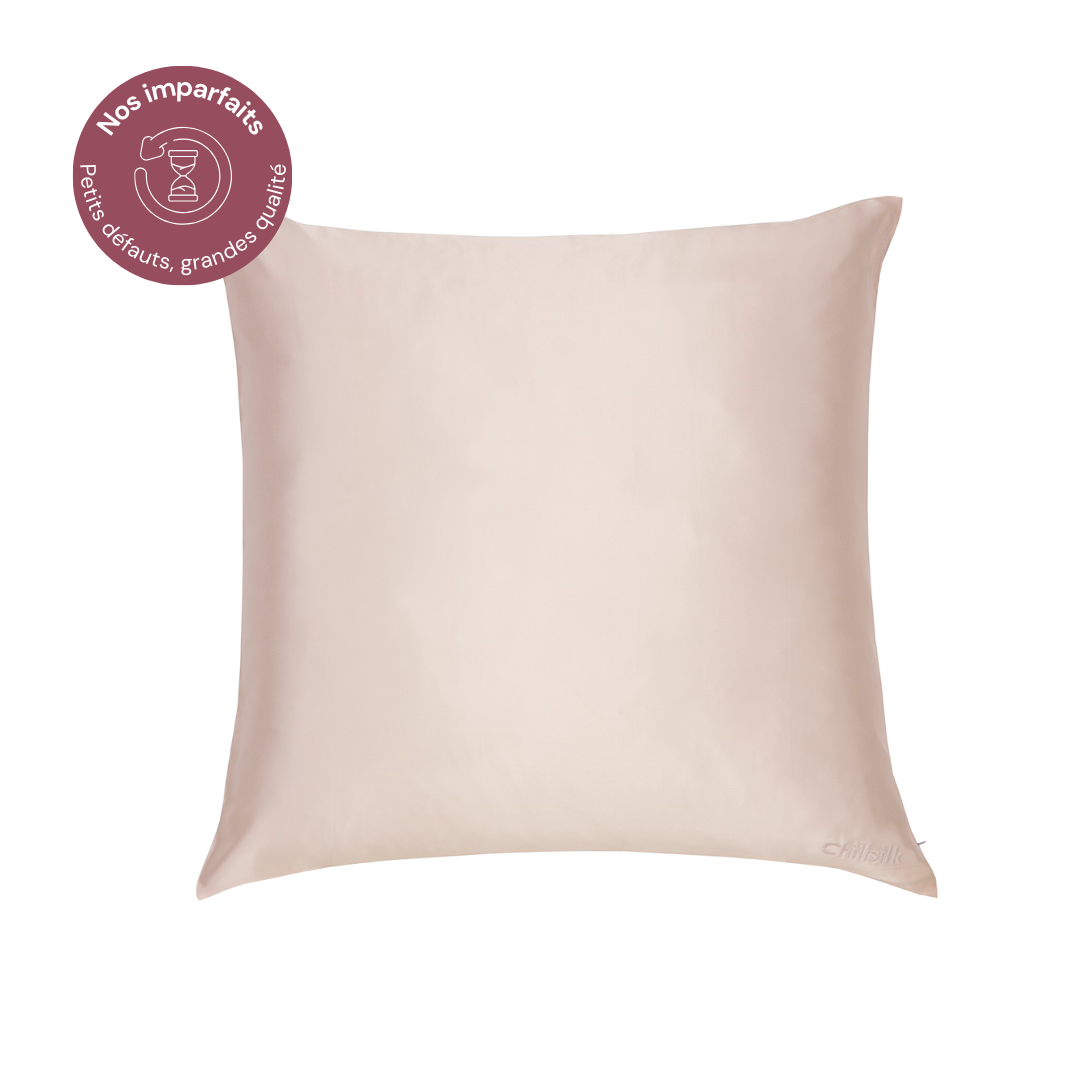 La Taie en soie Blush- Les imparfaits