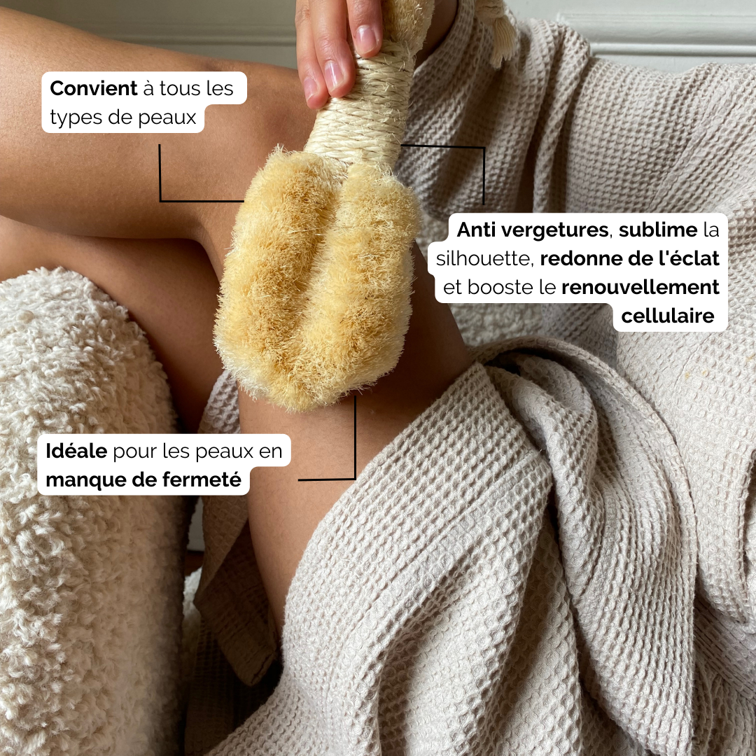 Brosse corps - anti cellulite