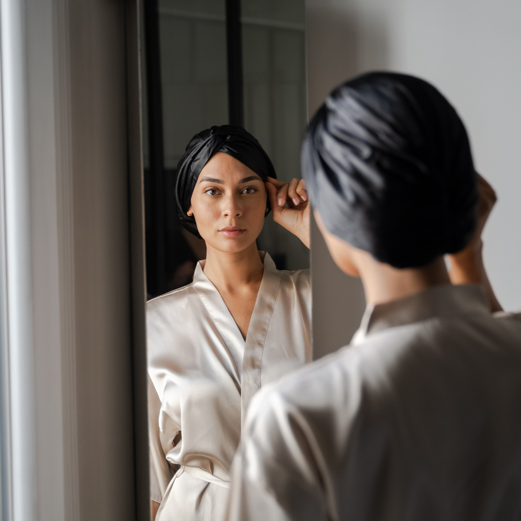 Le Turban en satin