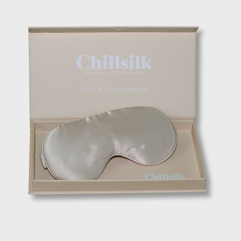 Masque de nuit en soie