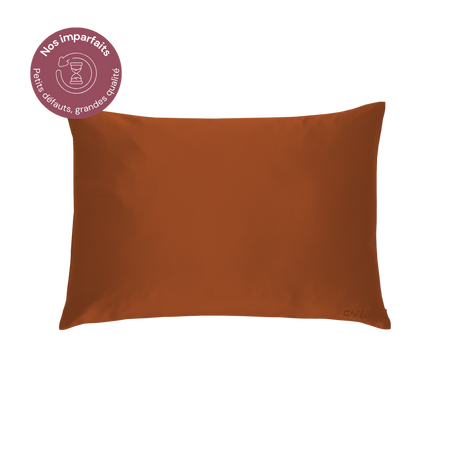 La Taie en soie Terracotta - Les imparfaits