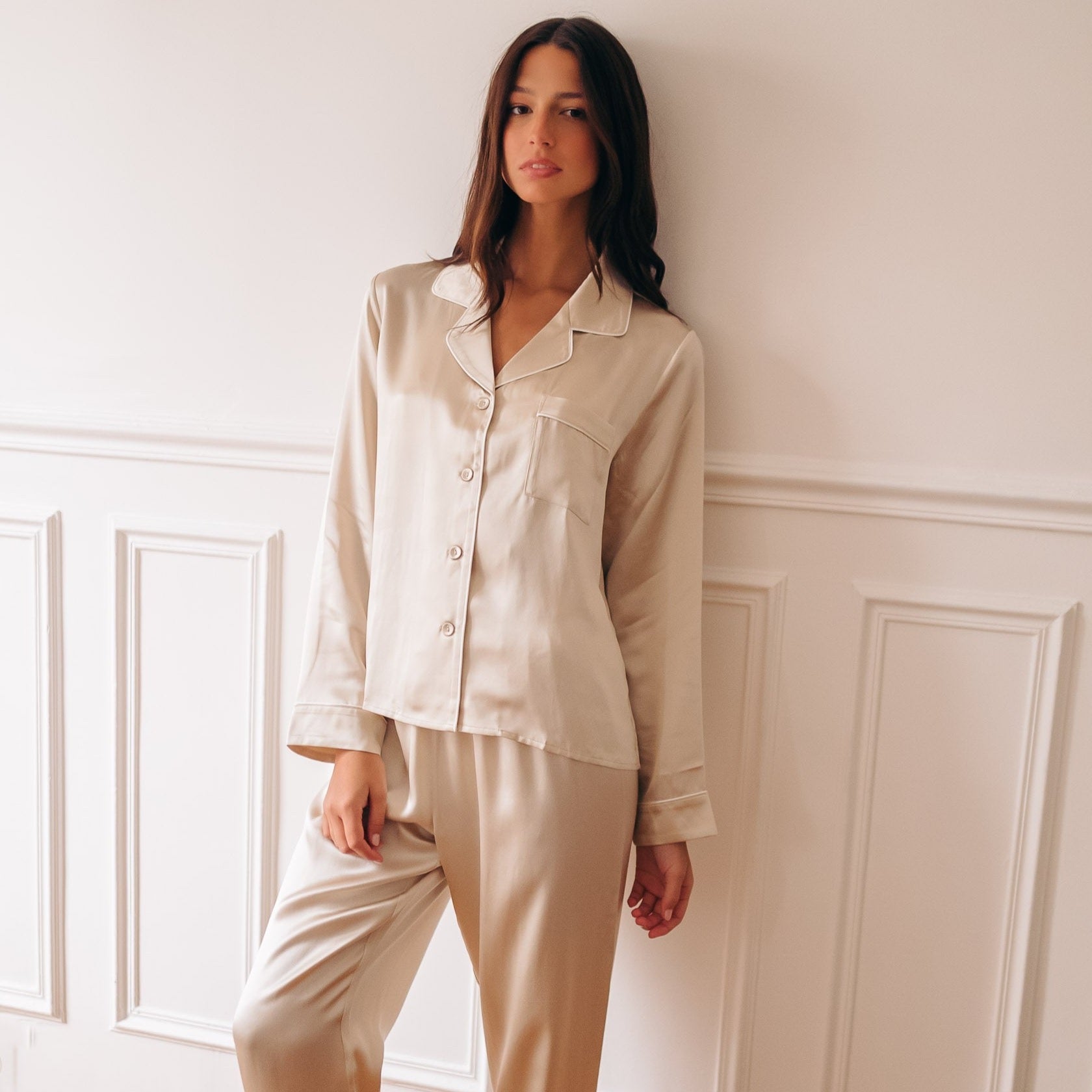 Chemise Pyjama Soie Femme Le Pyjama En Soie – Chillsilk