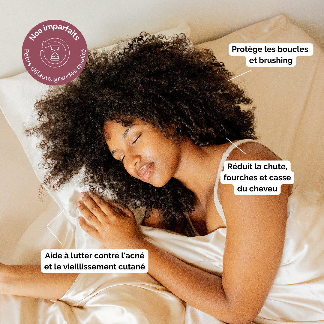 La Taie en soie Terracotta - Les imparfaits