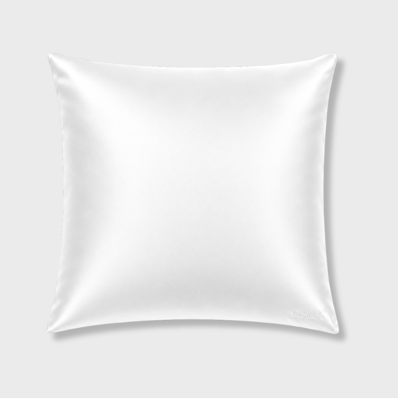 Taie d'oreiller en soie et microfibre
