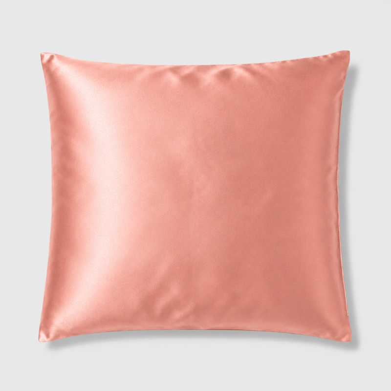 Taie d'oreiller en satin et microfibre