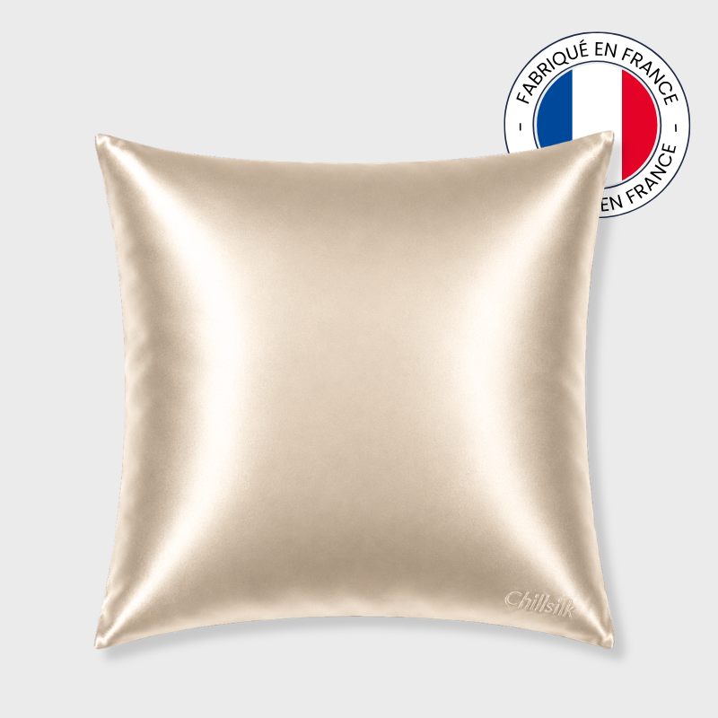 Taie d'oreiller en soie Made in France 🇫🇷