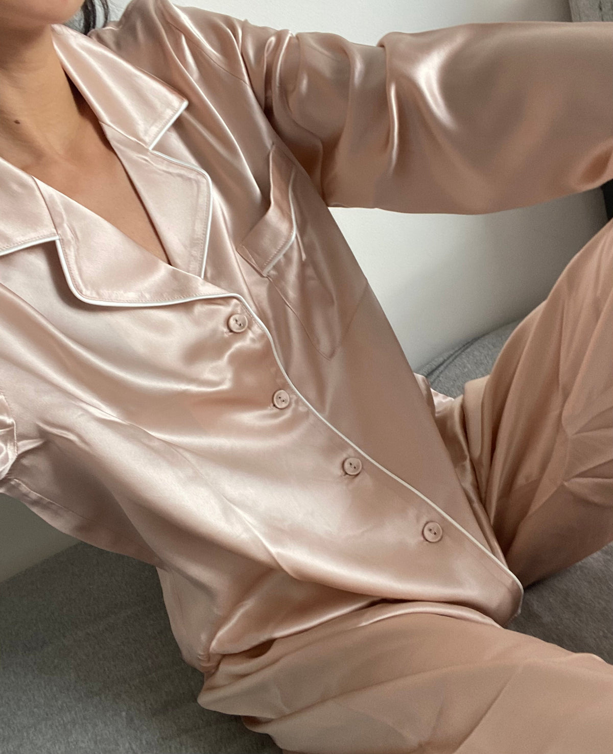 Le Pyjama en soie