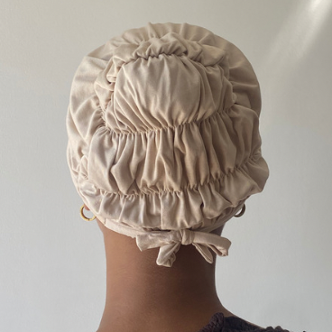 Bonnet de nuit en satin