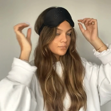 Masque de nuit en soie astro