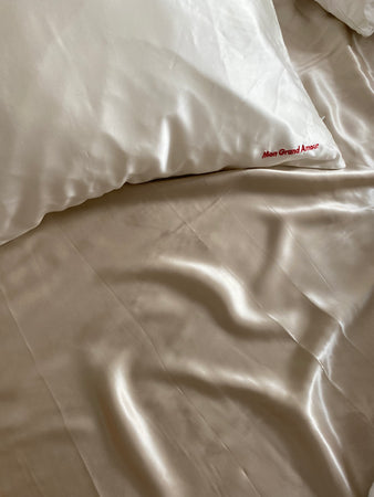 Housse de couette en soie